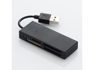 【クリックで詳細表示】ELECOM/エレコム MR-K006BK 46＋1メディア対応メモリカードリーダ ブラック