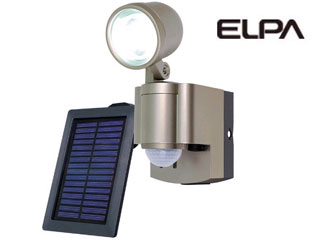 【クリックで詳細表示】朝日電器/ELPA ESL-301SL ソーラー発電式LED防雨センサーライト(1灯)