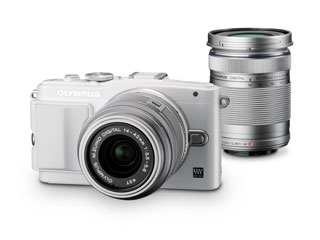 【クリックで詳細表示】【取得NG】OLYMPUS/オリンパス OLYMPUS PEN Lite E-PL6 ダブルズームキット(ホワイト) 【送料代引き手数料無料！】 ＜br＞ 【epl6d】