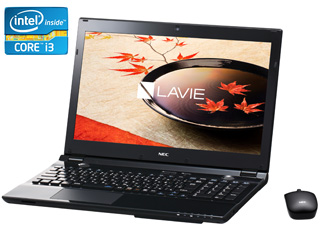 15.6型ノートPC ラヴィ・スマート LAVIE Smart NS(s) PC-SN232GSA6-1 クリスタルブラック