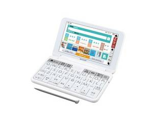 電子辞書 Brain ブレーン 高校生モデル ホワイト系 PW-SH7-W