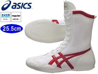 【クリックで詳細表示】asics/アシックス【26.0cm】 ボクシングMS TBX704(ホワイト/レッド) 【26.0cm】