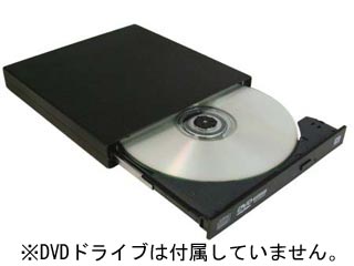 【クリックで詳細表示】Owltech/オウルテック OWL-ESODSAT(B) Slim Drive Case for SATA 光学ドライブ スリムUSB2.0外付けケース