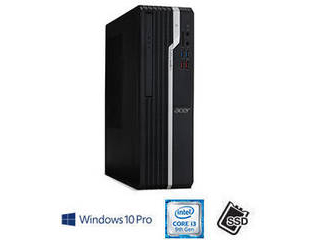 スリムタワーPC VX2665G-N38U(Core i3-9100/8GB/256GB SSD/DVD/Windows 10 Pro/Office なし)