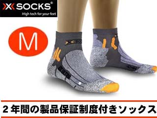 【クリックで詳細表示】GOLDWIN/ゴールドウィン X20004 X-SOCKS(Xソックス) バイキング・ウルトラ・ライトMサイズ(グレー杢×アンスラサイト)