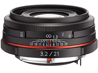 HD PENTAX-DA 21mmF3.2AL Limited(ブラック) 薄型広角レンズ