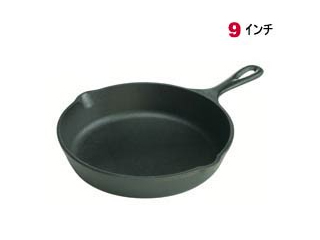 【クリックでお店のこの商品のページへ】LODGE LOGIC/ロッジロジック 【大人気！】L6SK3 スキレット 9インチ(IH対応)