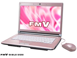 FMVSG50PK FMV-BIBLO/ビブロ Sシリーズ S/G50 ピュアピンク