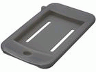 BSIP01CSTOBK�@iPod�^�b�`�p �V���R���P�[�X �ی�t�B�����t �u���b�N