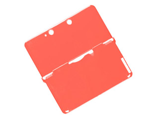 【クリックでお店のこの商品のページへ】サイバーガジェット CYBER・プロテクトケース クリアレッド CY-3DSPTC-RE【3DS】