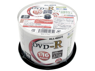 �^��pDVD-R�@1-16�{���@CPRM�Ή��@50�����X�s���h���P�[�X ACPR16X50PW