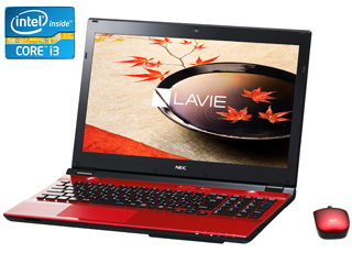 15.6型ノートPC ラヴィ・スマート LAVIE Smart NS(s) PC-SN232HSA6-1 クリスタルレッド