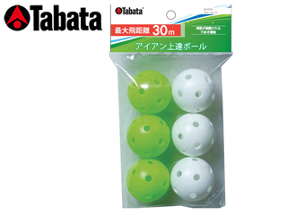 【クリックでお店のこの商品のページへ】Tabata/タバタ GV-0310 アイアン上達ボール6コ入