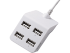 U2H-E403BWH �g�b�v�|�[�g�^�C�v �o�X�p���[��p4�|�[�g USB2.0�n�u/0.3m �z���C�g