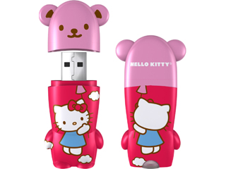 Audio Cubes���ե�å������(4GB��)��HK-B8G 8GB Hello Kitty �Х롼�� MIMOBOT