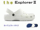 �G�N�X�v���[���[�K�T���_�� WHT/S(���~�f�j���u���[/S�T�C�Y�F22.5�`23.5cm)