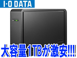 【クリックでお店のこの商品のページへ】I・O DATA/アイ・オー・データ HDC-EU1.0K USB接続外付けハードディスク 1TB ブラック