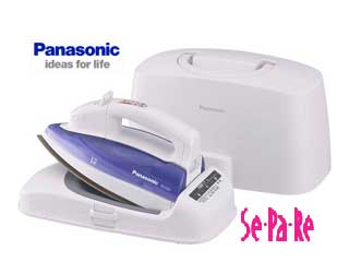 【クリックで詳細表示】Panasonic/パナソニック NI-L63-A(サファイアブルー)コードレススチームアイロン