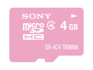 【クリックで詳細表示】SONY/ソニー SR-4A4/P microSDHCメモリーカード 4GB Class4 ピンク