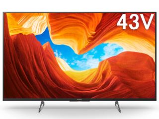 KJ-43X8500H BRAVIA/ブラビア 43V型4K液晶テレビ BS/CS4Kチューナー内蔵
