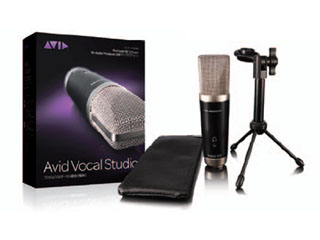 Avid Vocal Studio(Pro Tools SE と M-Audio オリジナルコンデンサーマイク同梱)