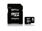 SP008GBSTH004V10 microSDHC�J�[�h 8GB �N���X4 �u���X�^�[�p�b�P�[�W�iSD�A�_�v�^�[�t�j