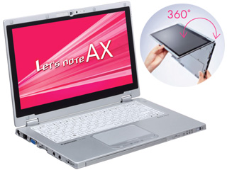 マルチタッチ対応11.6型ワイドLED液晶ノートPC Let's note/レッツノート CF-AX2SDBNS