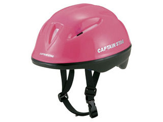 【クリックで詳細表示】CAPTAIN STAG/キャプテンスタッグ MC-3567 スポーツヘルメットチャイルド (ピンク)