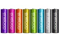 単三形eneloop 8色カラーパック HR-3UTGA-8SL