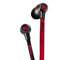 【クリックでお店のこの商品のページへ】CAVジャパン SL49-RB(レッド/ブラック) In-Ear Headphones 【SOUL by Ludacris/ソウル バイ リュダクリス】