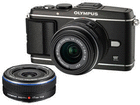 OLYMPUS PEN E-P3 �c�C�������Y�L�b�g�i�u���b�N�j�@�y����������萔�������I�zOLYMPUSEP3