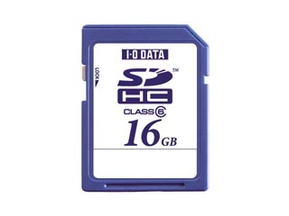 SDH-S16G SDHC�������[�J�[�h 16GB Class/�N���X6
