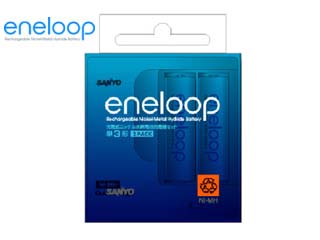 N-MDR02S 充電式ニッケル水素電池「eneloop」(単3形)急速充電器セット