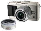 �y�[���ɂ����Ԃ�������܂��zOLYMPUS PEN E-P3 �c�C�������Y�L�b�g�i�V���o�[�jOLYMPUSEP3