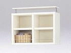 �y���ς�{�I�zUNIVERSAL SHELF�i���j�o�[�T���V�F���t�j�@UNI-��u80 �z���C�g