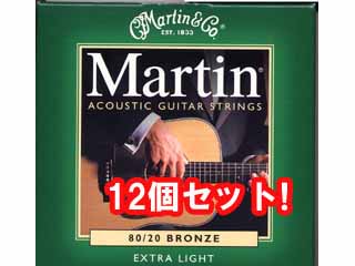 【クリックで詳細表示】MARTIN/マーチン アコースティックギター弦 M-170 1ダース(12個セット)