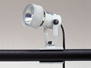 【クリックで詳細表示】東京メタル クリップスポットライト HL-1PW(白)ローボルトハロゲンクリップ