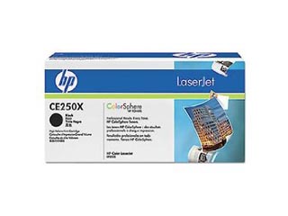 【クリックで詳細表示】hp/ヒューレット・パッカード プリントカートリッジ 黒(CP3525) CE250X