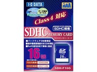 SDH-F16G SDHC�������[�J�[�h 16GB Class/�N���X4