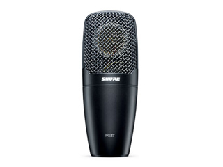 【クリックでお店のこの商品のページへ】SHURE/シュアー 【正規品】 ボーカル・楽器用コンデンサーマイクロフォン(XLRコネクタ仕様) PG27-LC