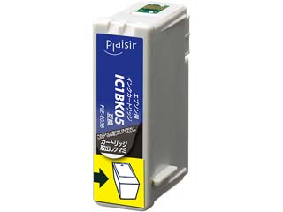 【クリックでお店のこの商品のページへ】Plaisir/プレジール PLE-E05B エプソン(EPSON) IC1BK05対応/ブラック