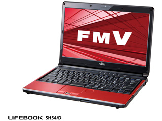 �y�l�������܂����z13.3�^�m�[�gPC LIFEBOOK/���C�t�u�b�N FMVS54DR SH54/D ���r�[���b�h