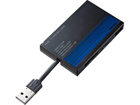 ADR-ML8HBL USB2.0HUB�t �J�[�h���[�_�[ �u���[