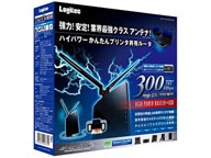 LAN-WH300N/DR ����LAN���[�^/300Mbps/11n/�A���e�i�t/�v�����^���L
