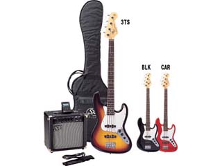 【クリックで詳細表示】SX GUITAR 【初心者向け ベースセット！】 FJB62K-3TS(3-TONE SUNBURST) 【送料代引き手数料無料の安心価格】