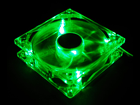 ZM F3 LED FAN Green 120mm ZM-F3GL