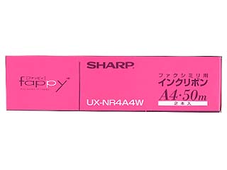 【クリックで詳細表示】SHARP/シャープ UX-NR4A4W 普通紙インクリボン 2本