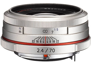 HD PENTAX-DA 70mmF2.4 Limited(シルバー) 望遠レンズ