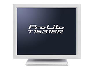 【クリックでお店のこの商品のページへ】iiyama/飯山 15インチ液晶タッチパネルディスプレイ ホワイト PLT1531SR-W1