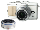 OLYMPUS PEN E-P3 �c�C�������Y�L�b�g�i�z���C�g�j�@�y����������萔�������I�zOLYMPUSEP3